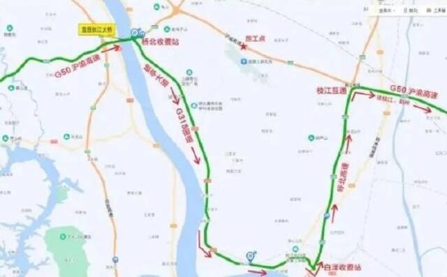 湖北高速交警提醒：武汉到宜昌这些路段交通管制，请注意绕行！