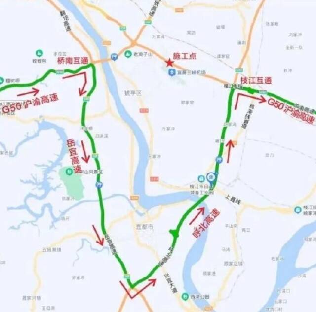 湖北高速交警提醒：武汉到宜昌这些路段交通管制，请注意绕行！