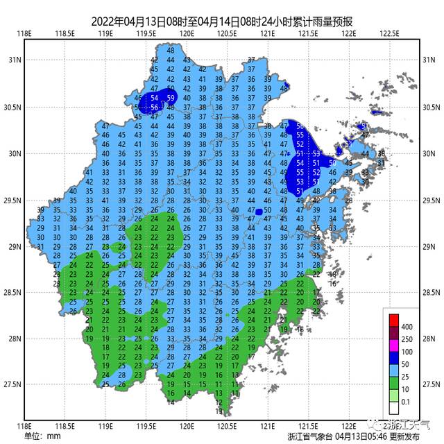 短时暴雨、雷雨大风轮番上场，本周浙江气温跌至10℃