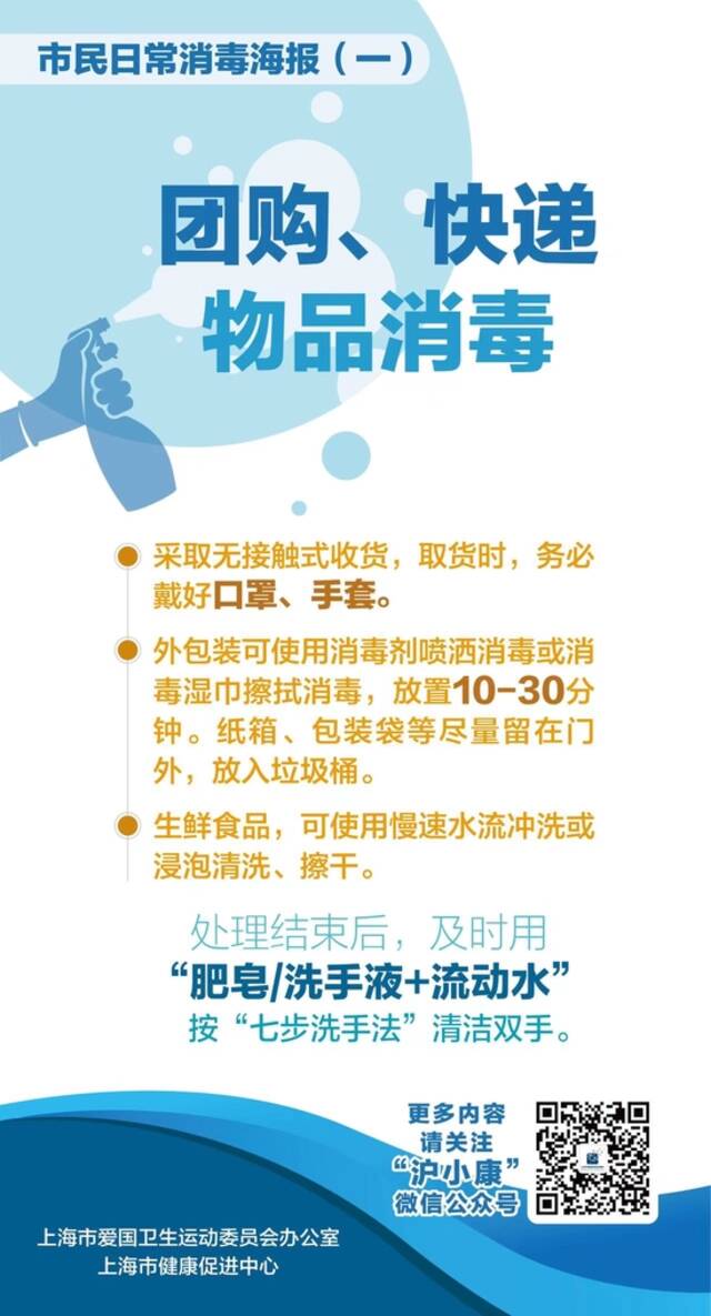 团购、快递如何消毒？外出、测核酸返家如何消毒？两张图读懂