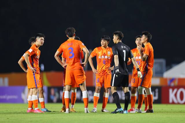 山东泰山0-7大邱FC