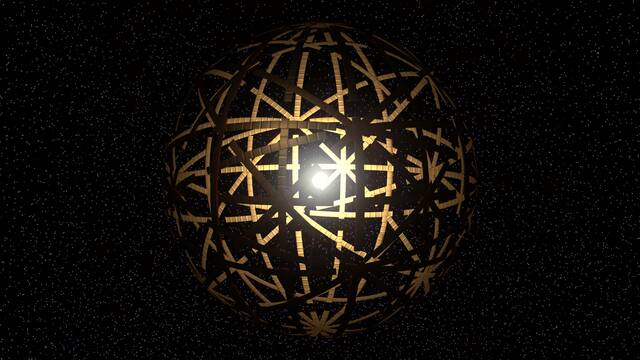 外星人利用戴森球吸收黑洞巨大能量的可能性
