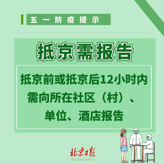 一外省抵京人员确诊，同县来京18人居家隔离！“五一”假期必须注意