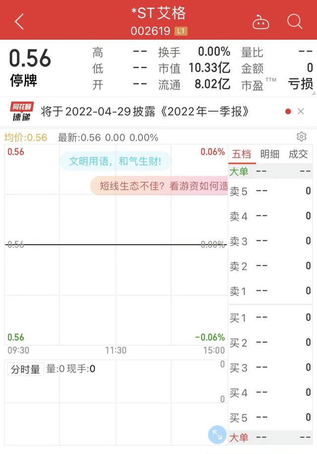 立即退市！今年首只面值退市股出炉！不设退市整理期