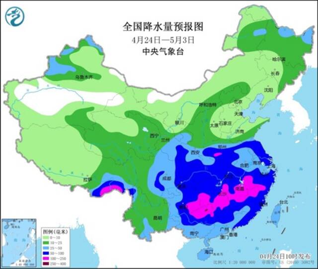 12个省份将遭遇大到暴雨 河南陕西局地雨量或破纪录