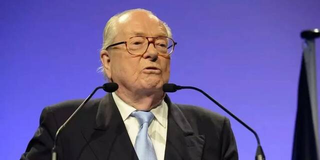 “国民阵线”前主席让·玛丽·勒庞（Jean Marie Le Pen）