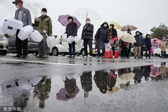 日本福岛地震灾区（资料图）