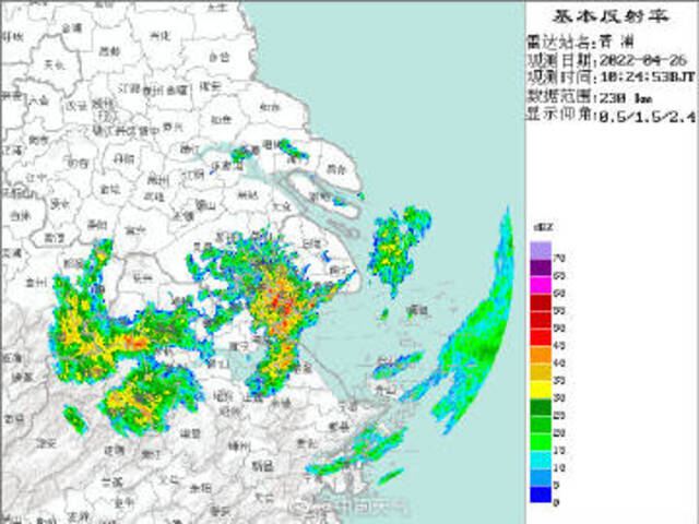 注意！未来两小时上海又将出现雷暴大风