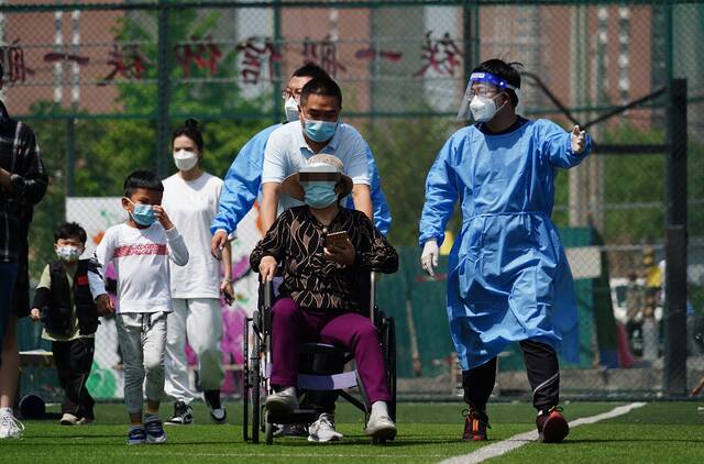 北京朝阳区核酸检测点：老幼病残孕等特殊群体，即来即测即走