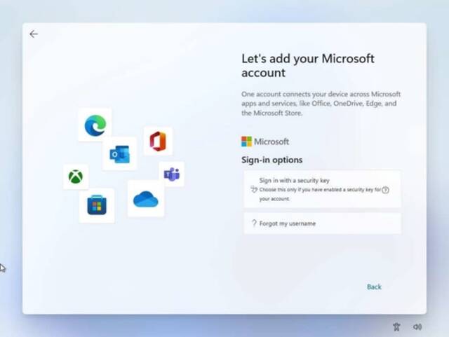 Win11 22H2即将到来，微软打算强制用户使用微软账户进行安装