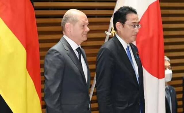 德国总理朔尔茨4月28日访日与日本首相岸田文雄会晤