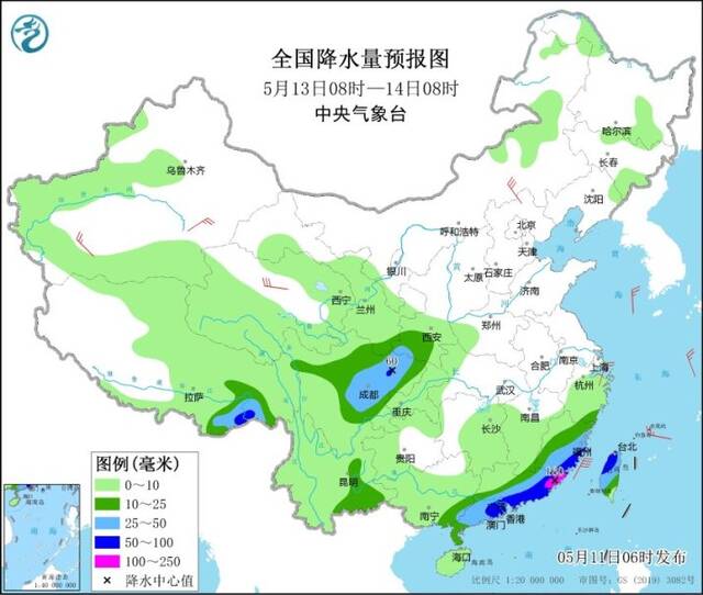 华南等地出现入汛最强降雨  粤港澳大湾区和珠江流域气象灾害风险高