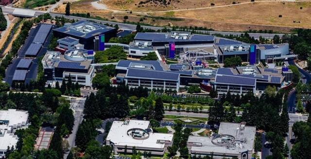 谷歌硅谷总部全景图| Wikipedia