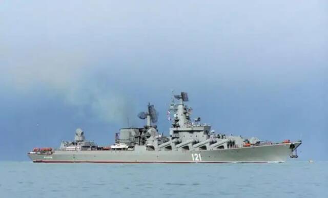 “莫斯科”号导弹巡洋舰图：资料
