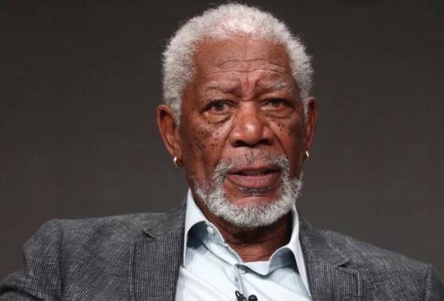 美国演员摩根·弗里曼（Morgan Freeman）资料图