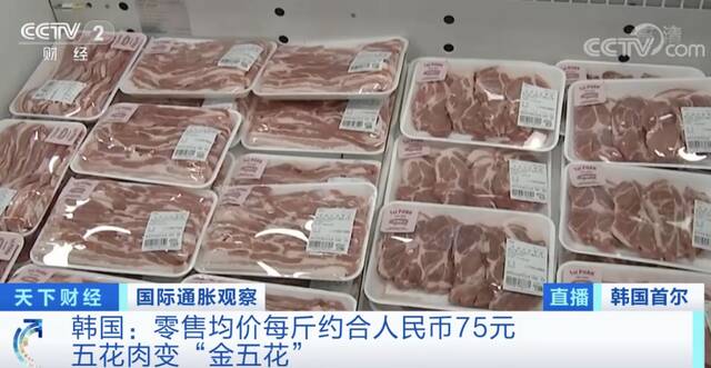 韩国五花肉价格飙涨！每斤价格高达75元！为啥这么贵？