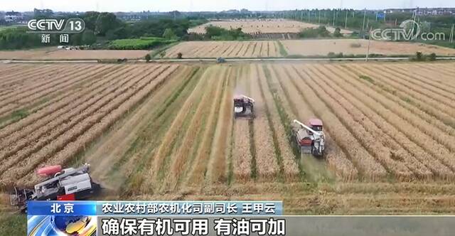 在希望的田野上·三夏时节：精准对接农机供需 不留空白和死角