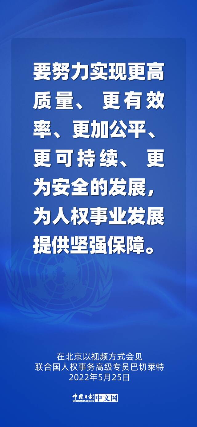 海报  习近平论人权事业