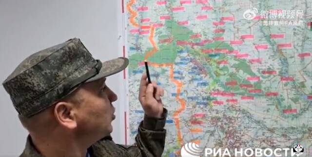 俄军在被顿涅茨克保证了兵力密度图源：俄新社