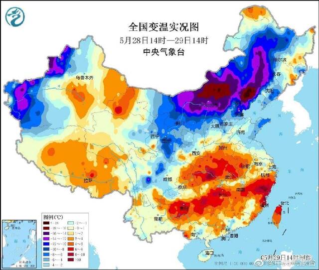 下周天气丨北方大范围高温“接力赛”VS南方强降雨“车轮战”