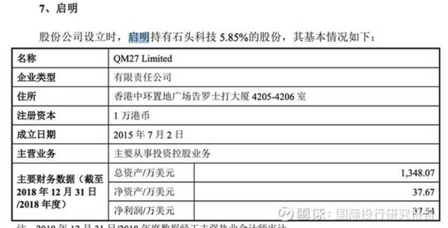 起底雷军石头科技套利史：把属于小米股东的35亿变成顺为私人资产