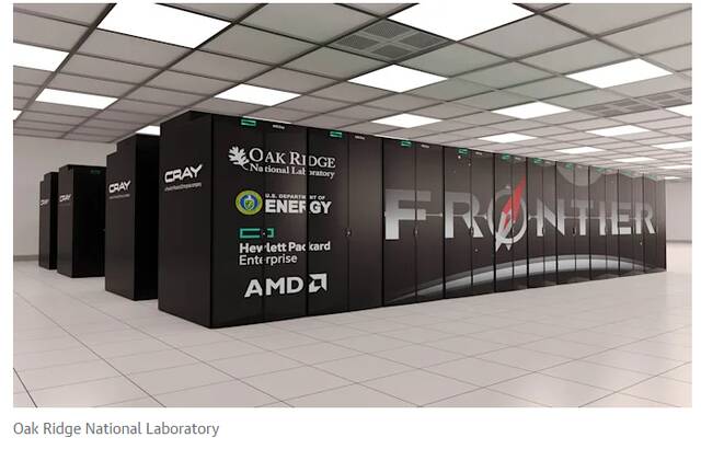 夺冠的橡树岭国家实验室的新型Frontier超算