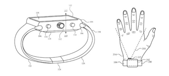 苹果正研究把摄像头装到Apple Watch的表冠上