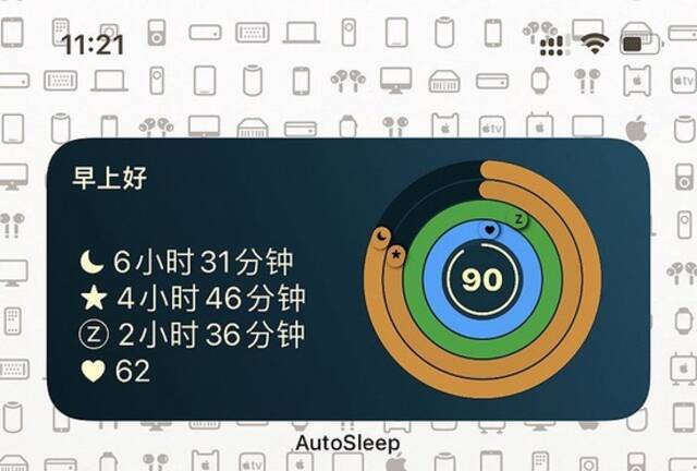 iOS内第三方App桌面小组件，仅支持查看，但具体操作还需进入App