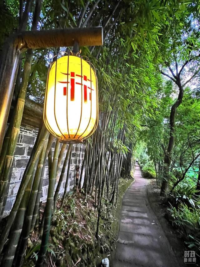 △四川眉山，三苏祠。（总台央视记者杨新禹拍摄）