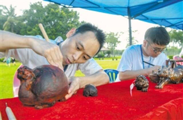 “非遗之花”绽放海口