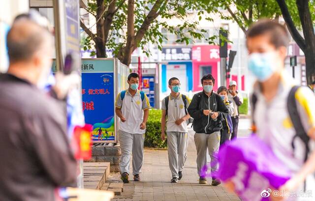 北京初三年级复课