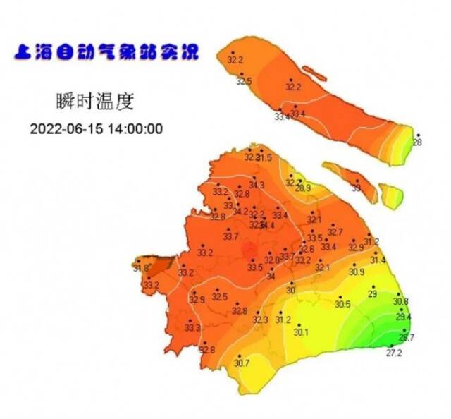 34.7℃！炎热的大晴天后 申城又将迎湿热的梅雨