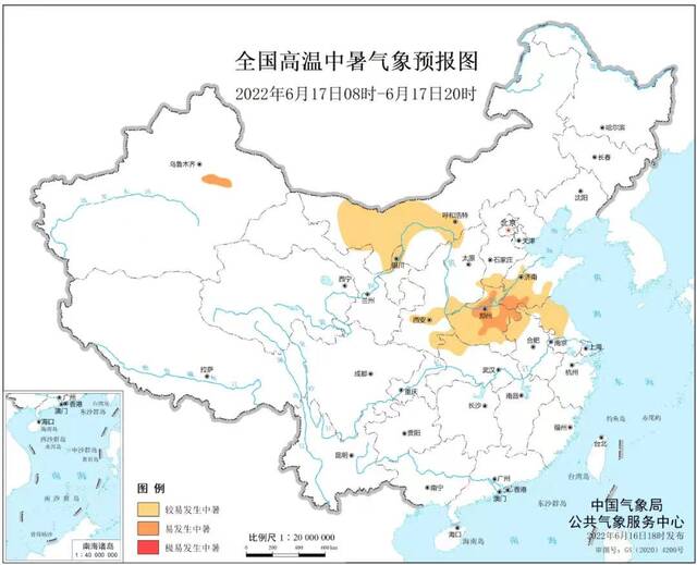 今年首个高温中暑气象等级预报发布，这些地区易中暑