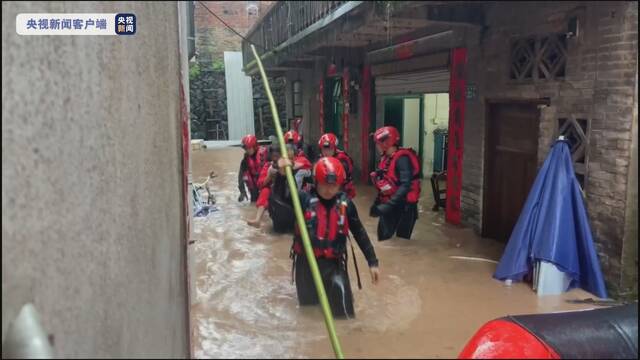 福建南平启动防暴雨洪水I级应急响应 已转移危险区域群众超过3万人