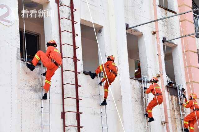 视频｜练为战！直击海南消防救援大练兵比武