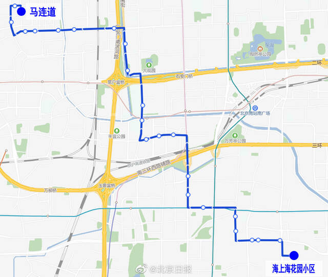 北京下周起一批公交线优化整合削减重复