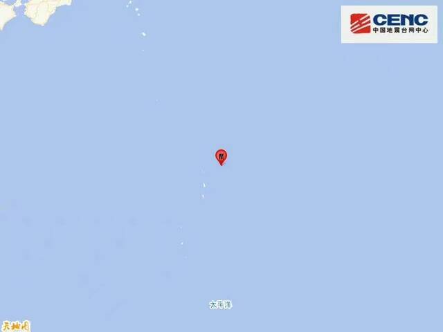 日本小笠原群岛发生5.9级地震