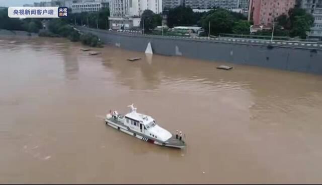 广西：柳州遭遇二次超警水位洪水 海事全力应对