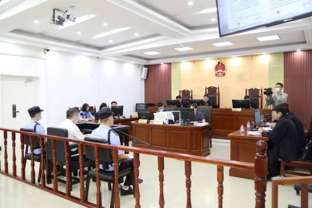 张恩亮受审。图源：黑龙江省高级人民法院