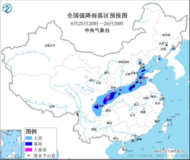 暴雨接手高温！今夜起北方入汛来最强降雨来袭，局地大暴雨伴有强对流