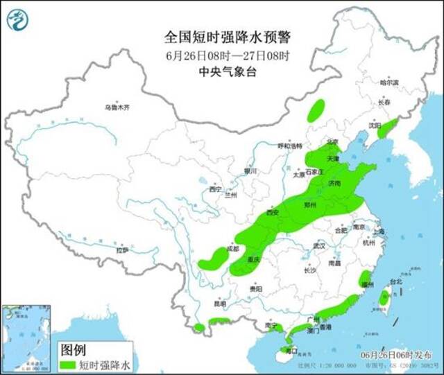 强对流预警升级为黄色！全国10省市部分地区有雷暴大风或冰雹