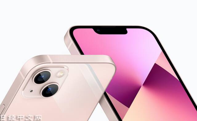 苹果2021年推出的“iPhone 13”系列（苹果供图）