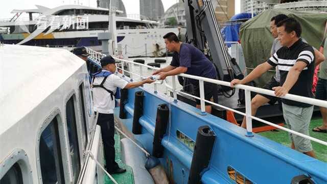 视频｜“暹芭”来了：航班取消、海峡停航、高铁停运