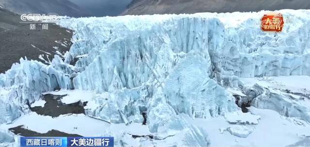 大美边疆行  西藏日喀则东绒布冰川壮丽奇美 绒布河水质良好