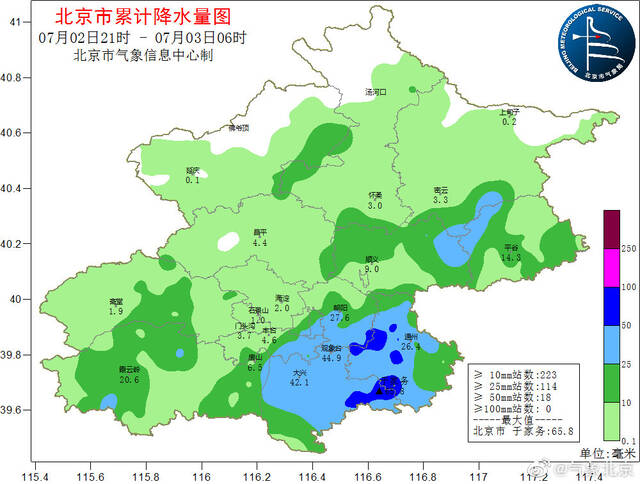 外出雨具随身！北京今日降雨持续 最高气温28℃