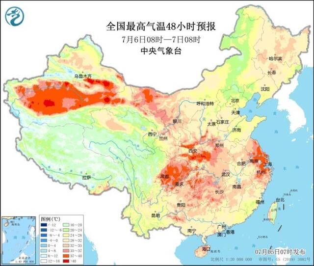 河南山东等地将有强降雨 高温天气即将登场