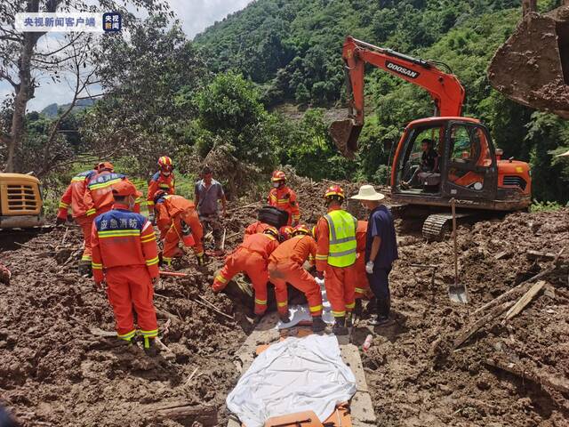 云南芒市泥石流灾害3名失联人员全部遇难