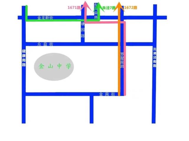 上海各区公布高考考场周边交通信息