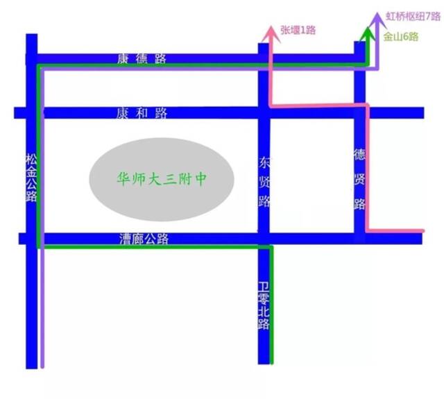 上海各区公布高考考场周边交通信息