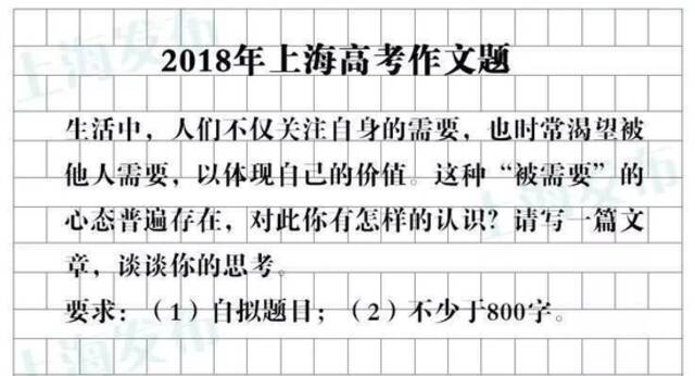 上海高考作文题：小时候喜欢发问、长大后看重结论，你怎么思考？